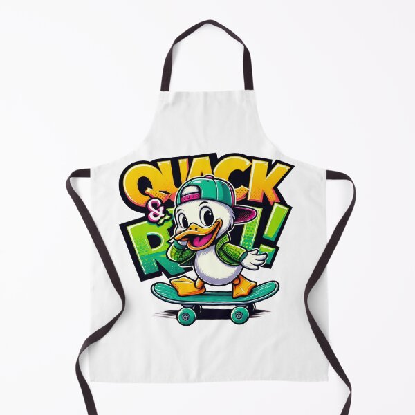 Item preview, Quack & Roll! Cool Skateboarding Duck T-shirt designed and sold by HAFIZ-DP.