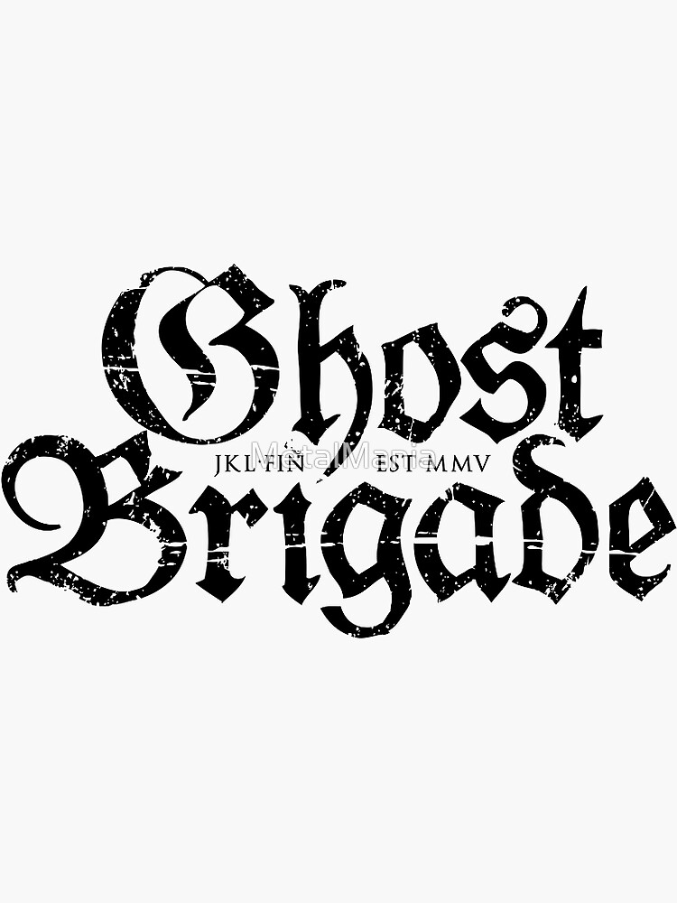 ghost brigade t shirt