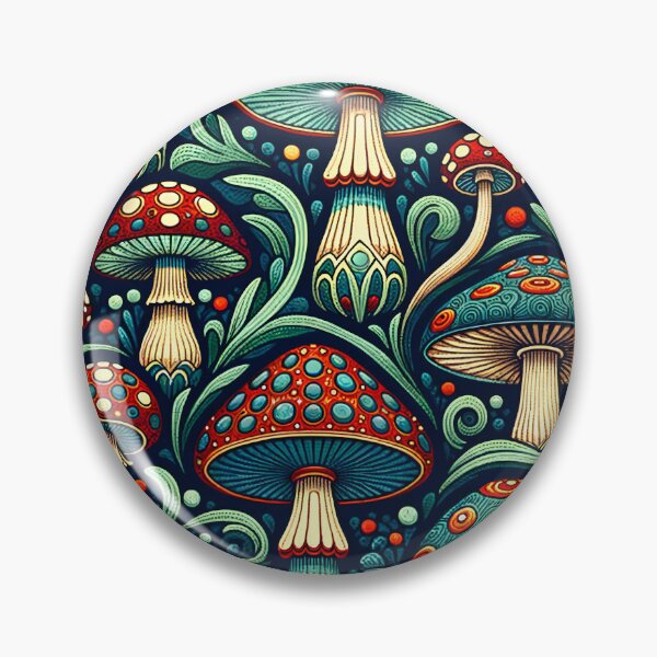 Item preview, Mushroom Toadstool Wallpaper Dress designed and sold by Travelcases.