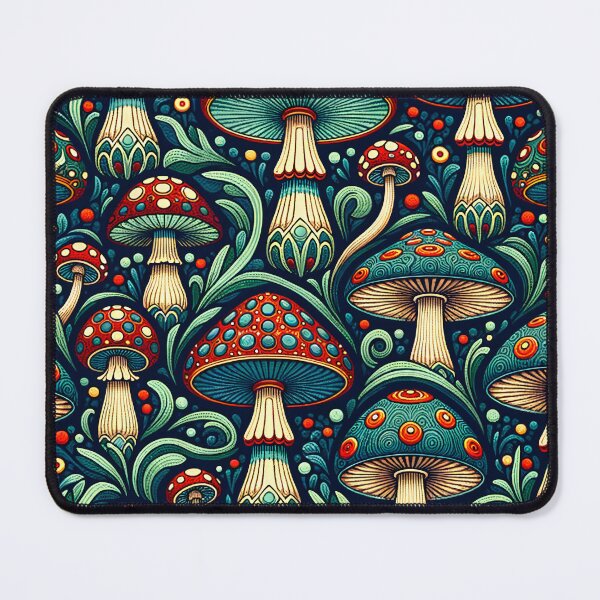 Item preview, Mushroom Toadstool Wallpaper Dress designed and sold by Travelcases.