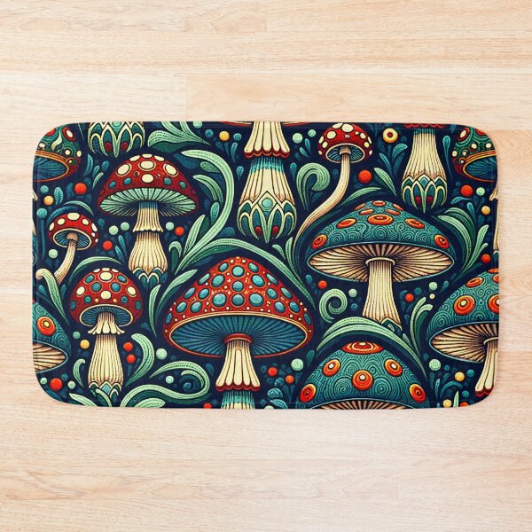 Item preview, Mushroom Toadstool Wallpaper Dress designed and sold by Travelcases.
