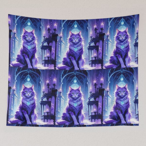 Item preview, Mystic Cat in Enchanted Cathedral  designed and sold by Scarlett0777.
