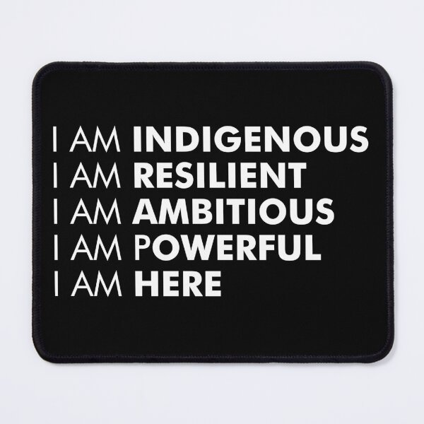Item preview, I Am Resilient, Ambitious, Powerful,- I Am Native American Indigenous designed and sold by viunziameriza.