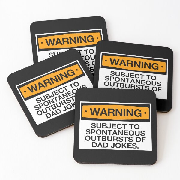 Item preview, Subject To Spontaneous Outbursts Of Dad Jokes - Dad Jokes Warning! designed and sold by viunziameriza.