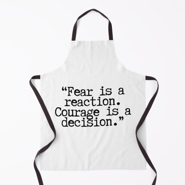 Item preview, Fear is a reaction. Courage is a decision. designed and sold by CharmStudio.