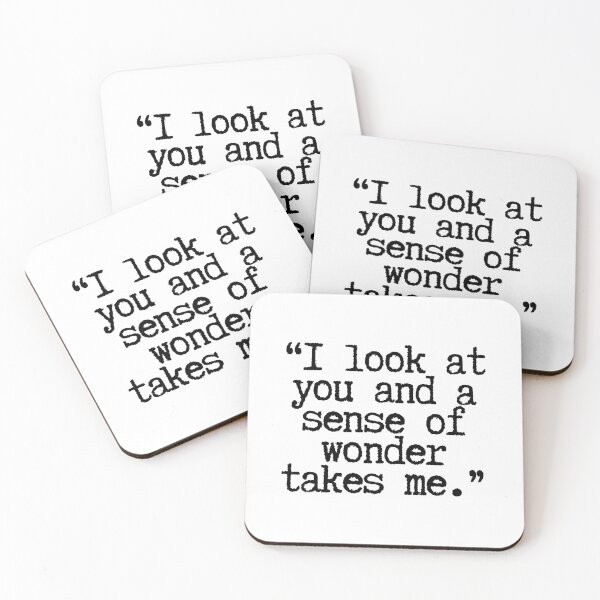 Item preview, I look at you and a sense of wonder takes me.  designed and sold by CharmStudio.