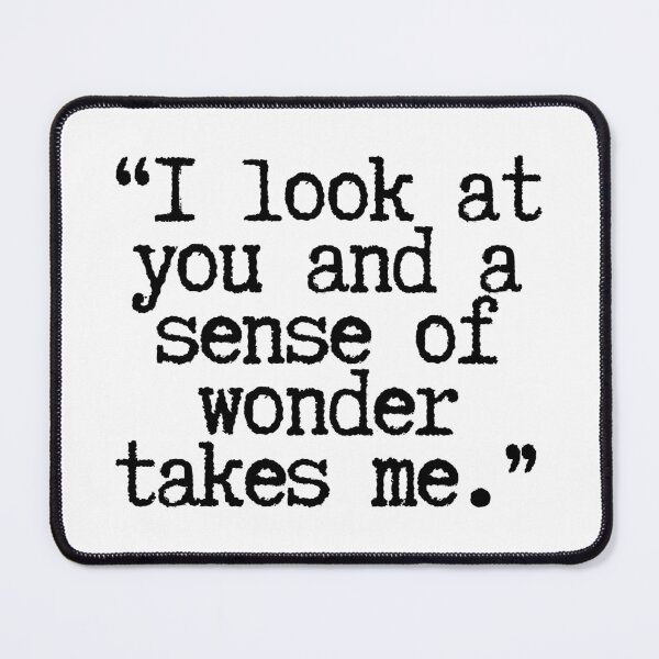 Item preview, I look at you and a sense of wonder takes me. designed and sold by CharmStudio.