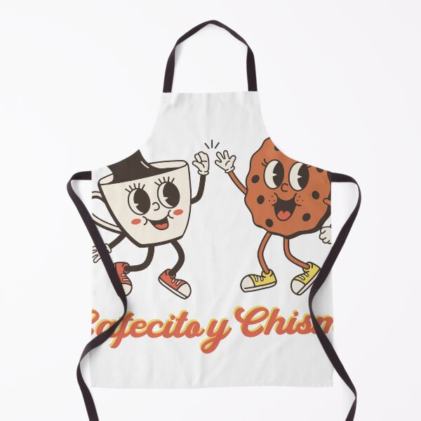 Item preview, Cafecito y Chisme Retro Groovy designed and sold by Magnolia Valley Art.