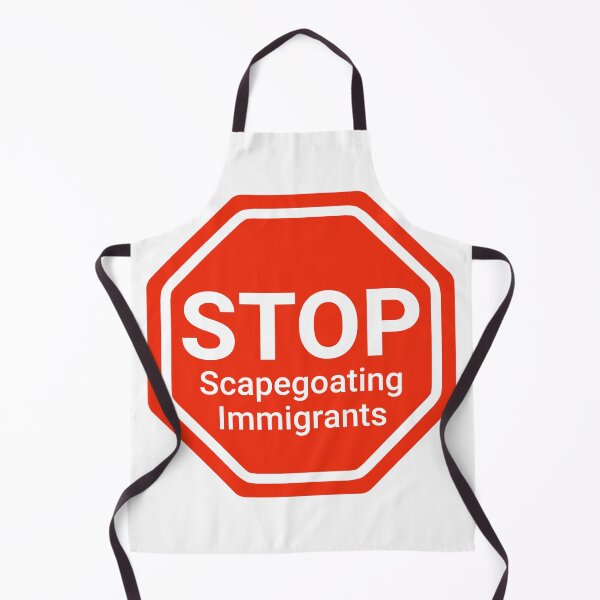 Item preview, Stop scapegoating immigrants designed and sold by Rachel the Artist .