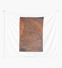 Brick Footpath, Melbourne Wall Tapestry