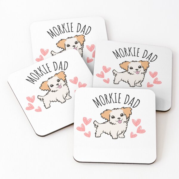 Item preview, Morkie Dad Sticker designed and sold by tjhogs.