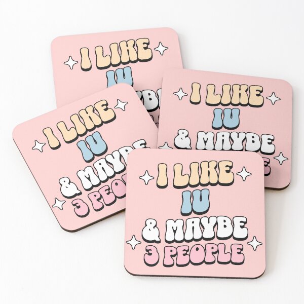 Item preview, i like iu and maybe 3 people uaena Morcaworks kpop designed and sold by Morcawork.