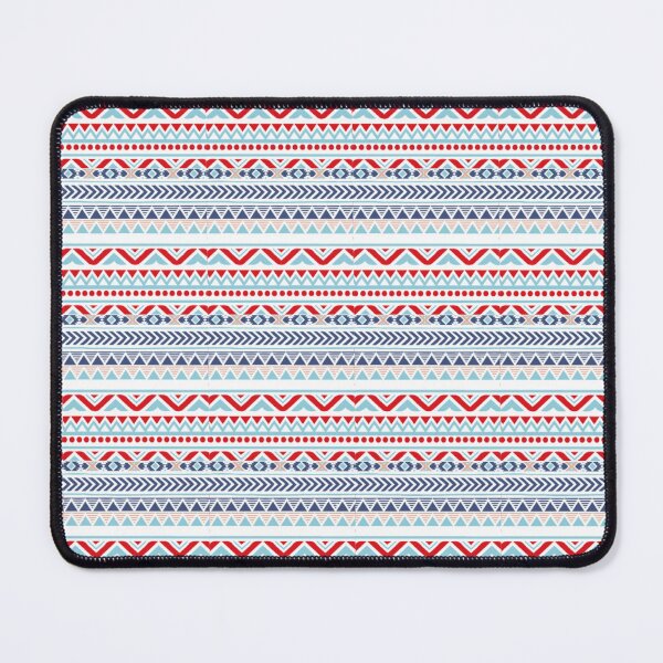 Item preview, Luv Love Red Turquoise Beachy Motif designed and sold by ilovespmaestax.