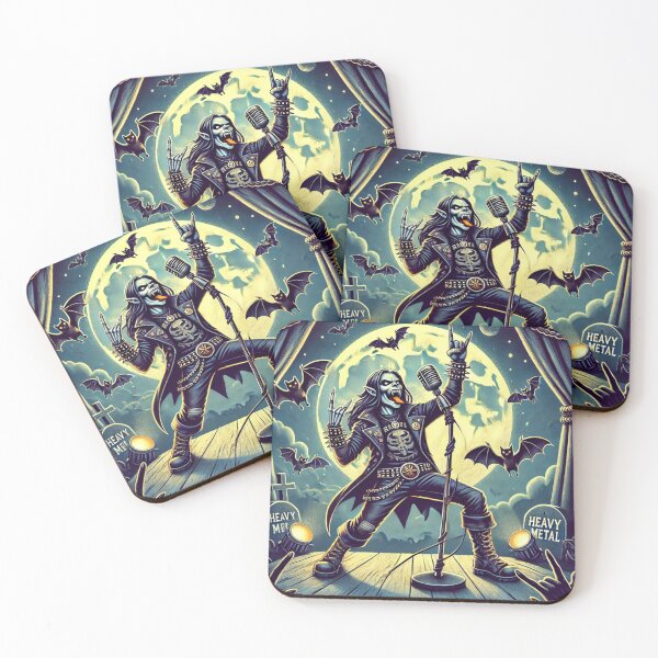 Item preview, Heavy Metal - Spooky Halloween  designed and sold by All4ROCK.