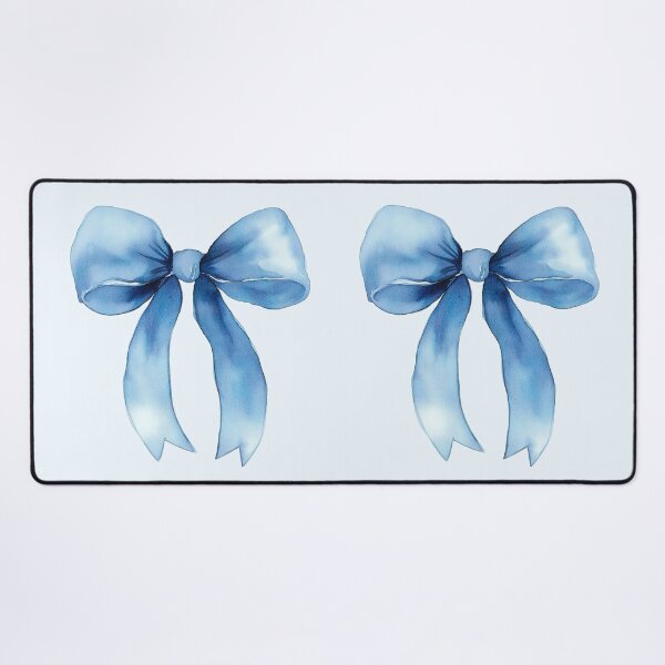 Item preview, Blue Watercolor Bow designed and sold by cait-shaw.