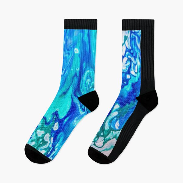 Aperçu de l'œuvre Magnifique coulée acrylique bleue créée et vendue par Giftables.