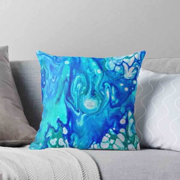 Item preview, Beautiful Blue Acrylic Pour designed and sold by Giftables.