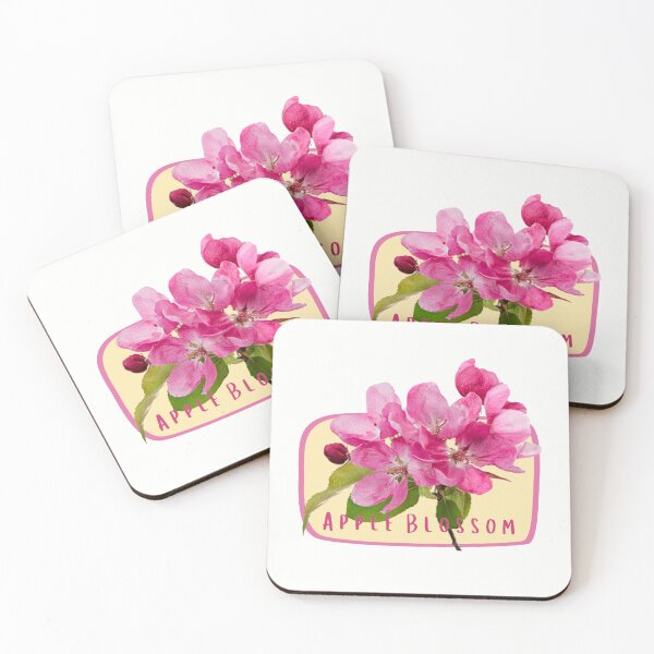 Artikelvorschau, Arkansas State Apfelblüten-Blumen-Aquarell-klassisches T-Shirt Sticker entworfen und verkauft von ThinkNature!.