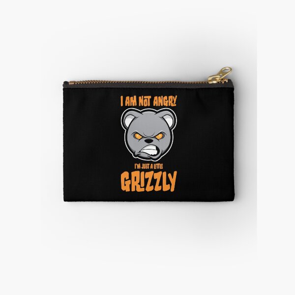 Item preview, I am Not Angry: I’m Just a Little Grizzly | The Adorable Angry Bear Design designed and sold by Guerrilla-Dx.