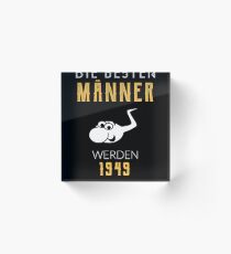 Die besten Männer werden 1949 geboren lustiges Geschenk Acrylic Block