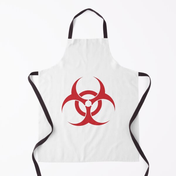 Item preview, universal biohazardous sign in red color designed and sold by ak7sailor.