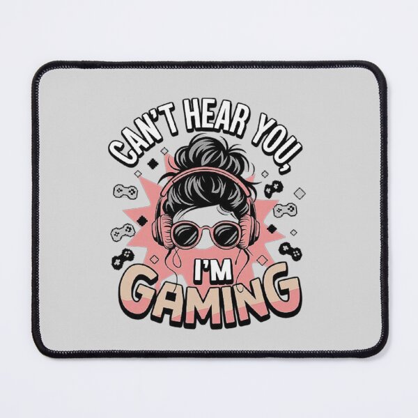 Item preview, Trendy Gaming Headphones Art – Can’t Hear You, I’m Gaming designed and sold by love3617.