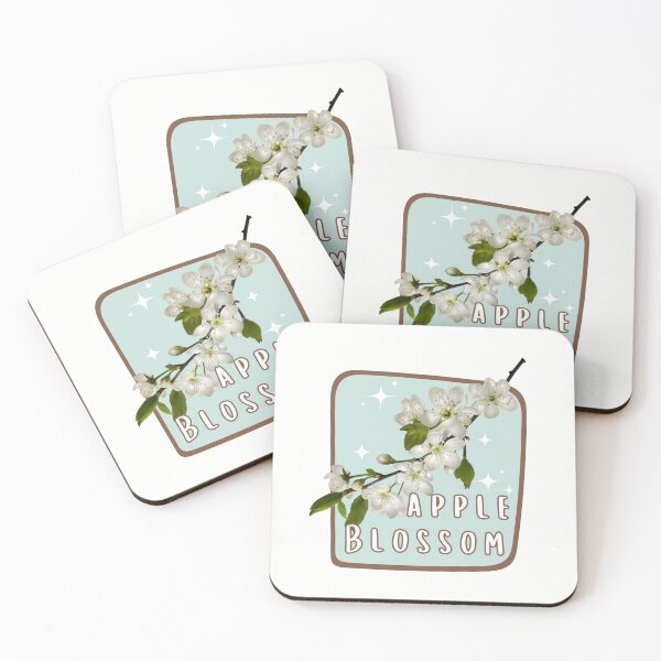 Artikelvorschau, Arkansas State Apfelblüten-Blumen-Aquarell-klassisches T-Shirt Sticker entworfen und verkauft von ThinkNature!.