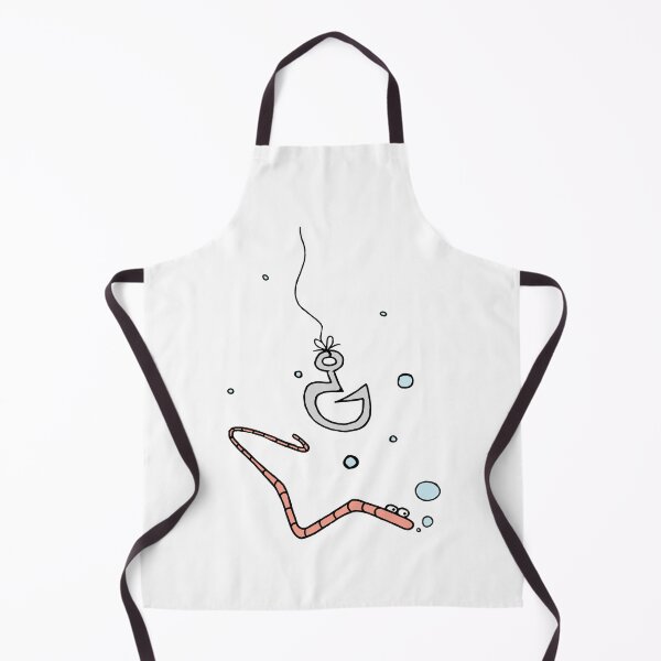 Item preview, Worm by hook designed and sold by littletinyspark.