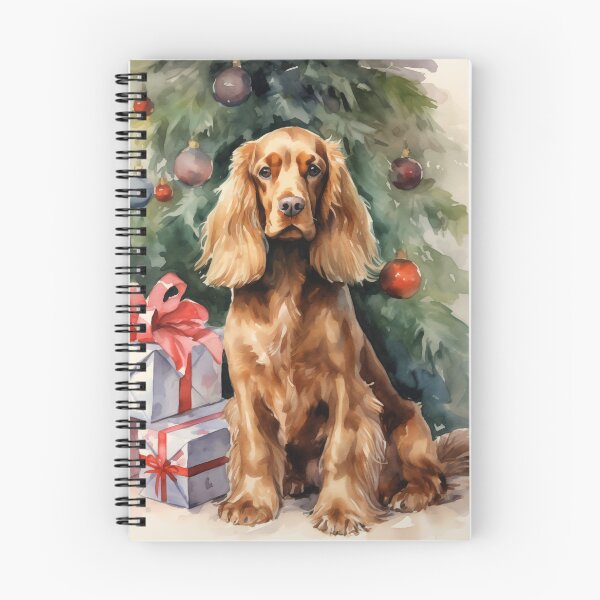Item preview, Christmas English Cocker Spaniel designed and sold by Samuelsboro.