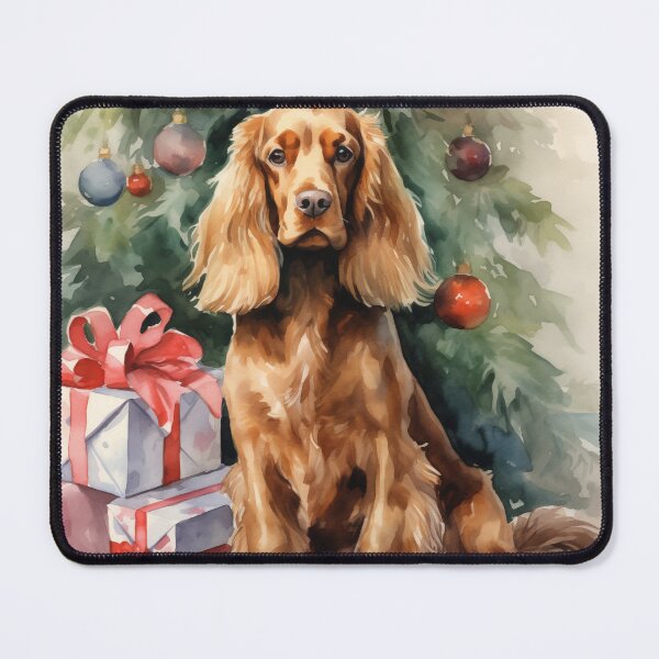 Item preview, Christmas English Cocker Spaniel designed and sold by Samuelsboro.