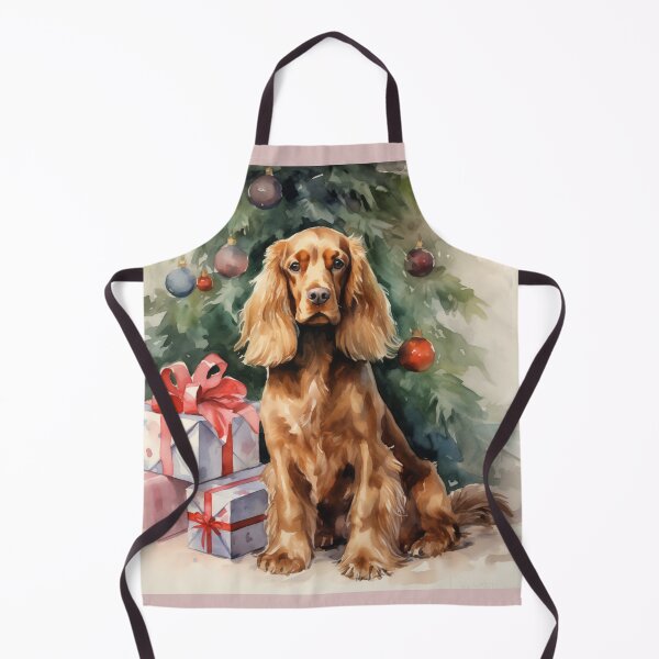 Item preview, Christmas English Cocker Spaniel designed and sold by Samuelsboro.