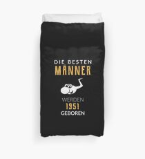 Funda nórdica Die besten Männer werden 1951 geboren lustiges Geschenk