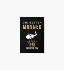 Die besten Männer werden 1951 geboren lustiges Geschenk Art Board