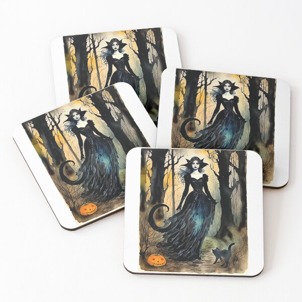 Item preview, Gothic Ghoul No. 0011 - Scary Cat Lady designed and sold by FaerieFusion.