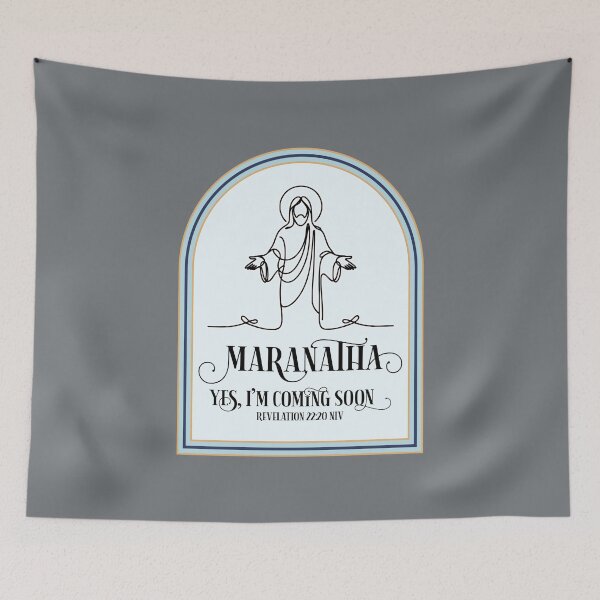 Item preview, Maranatha, Yes Im Coming Soon Minimalist  designed and sold by benchpod47.