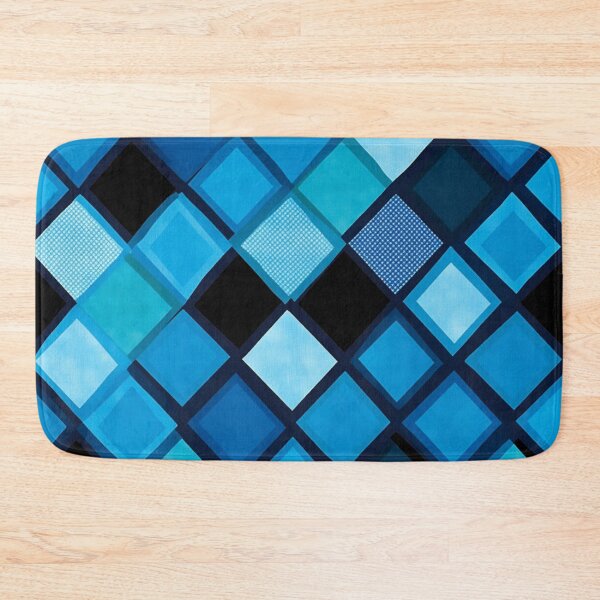 Item preview, Blue argyle pattern designed and sold by liana campbell.