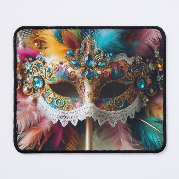 Item preview, Masquerade Mask #24-0407-B designed and sold by ccitypictures.