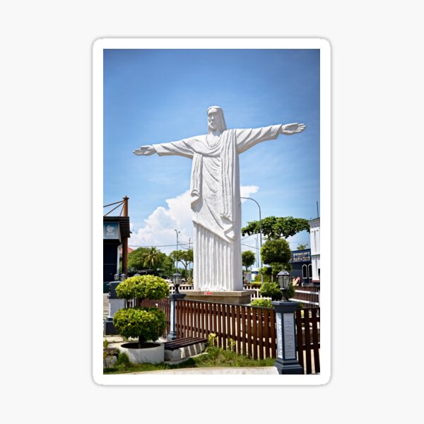 Item preview, Christ watching over the Portuguese quarter of Malacca designed and sold by franck380.