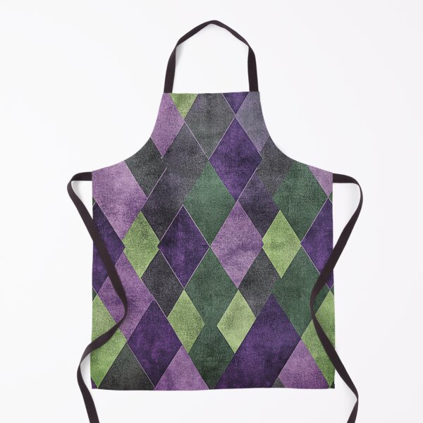 Item preview, Purple and green argyle pattern designed and sold by liana campbell.