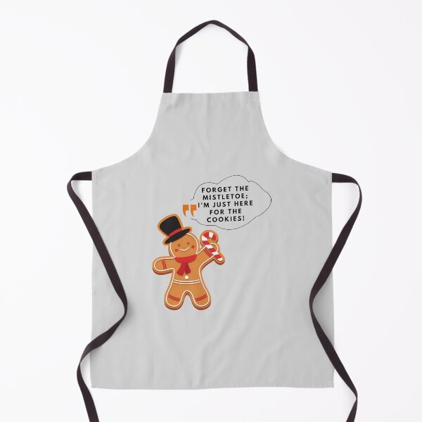 Item preview, Forget the mistletoe, I’m just here for the cookies, Merry Christmas, funny print designed and sold by artdragongift 15.