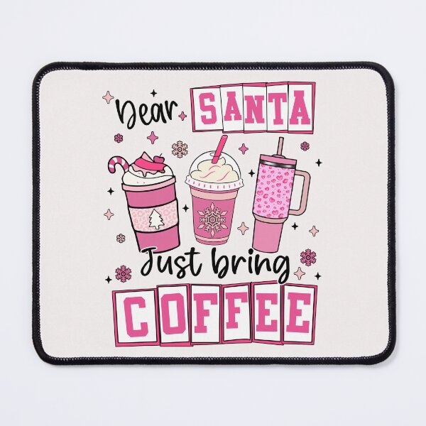 Item preview, Dear Santa Just Bring Coffee T-shirt - Christmas Coffee Lover T-shirt designed and sold by elliejimprints.