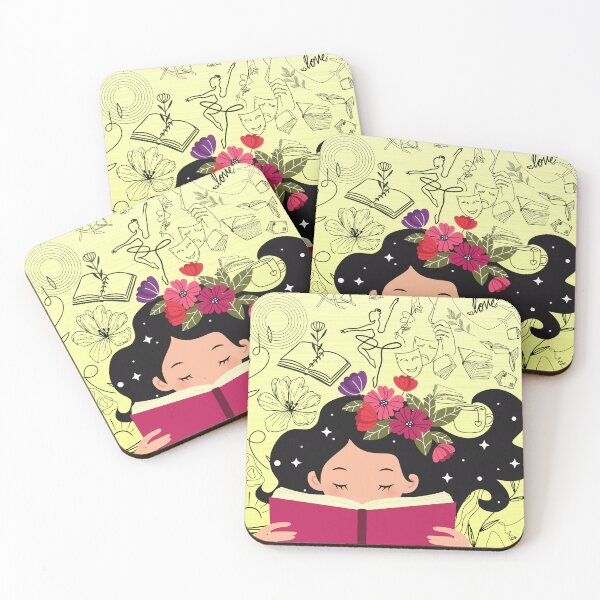 Item preview, Bibliophile girl designed and sold by rohini92artist.