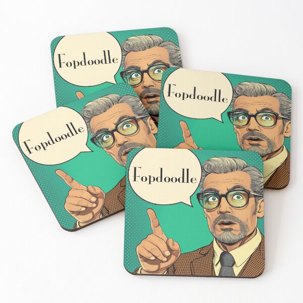 Item preview, The Lost Lexicon:  Bygone insults - Fopdoodle designed and sold by Desiredobsolete.