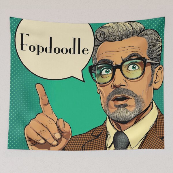 Item preview, The Lost Lexicon:  Bygone insults - Fopdoodle designed and sold by Desiredobsolete.