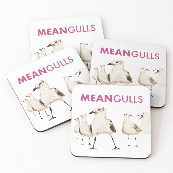 Item preview, Mean gulls designed and sold by Old Friends.