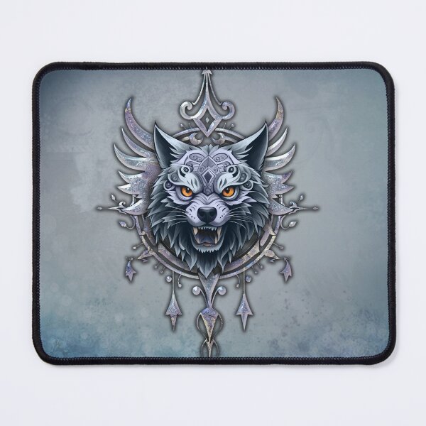 Item preview, Mystical wolf head.  designed and sold by nicky2342.