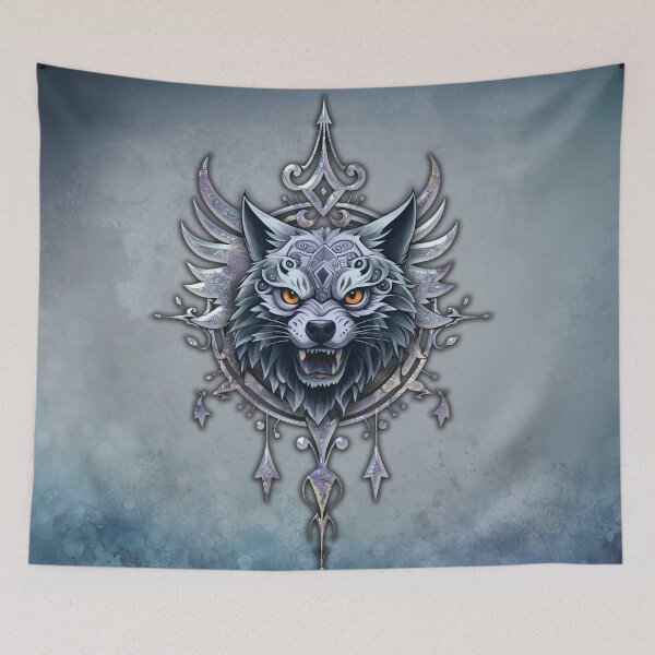 Item preview, Mystical wolf head. designed and sold by nicky2342.