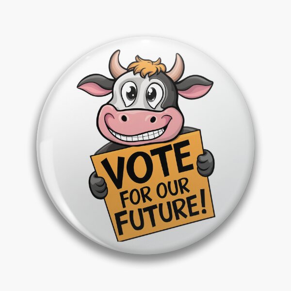 Item preview, Vote For Our Future! designed and sold by PaintedPixels01.