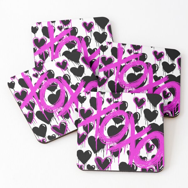 Item preview, Hearts Graffiti Style art  designed and sold by artbyisaaa.