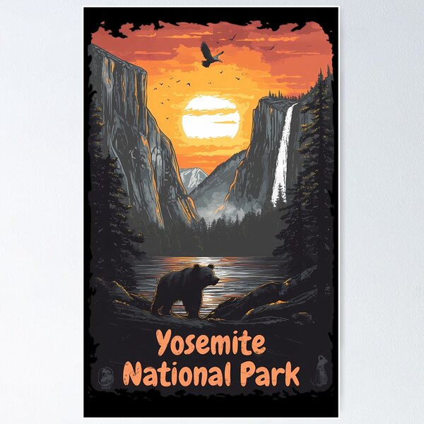 Item preview, Yosemite National Park designed and sold by 103rd & Northern.